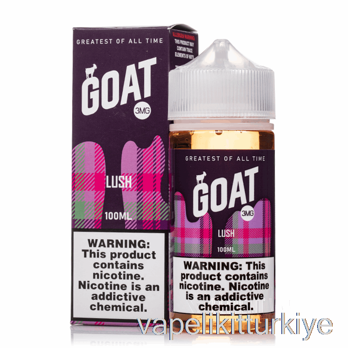 Vape Elektronik Sigara Lush - Keçi E-sıvı - 100ml 0mg